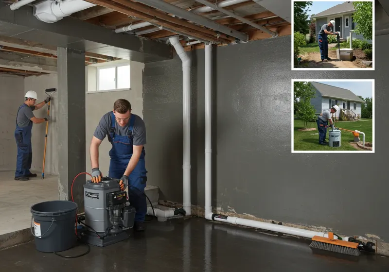 Basement Waterproofing and Flood Prevention process in North Manchester, IN